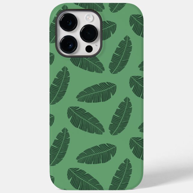  Apple iPhone 11 Pro Max greeny Leaves Pattern Case-Mate iPhone Case (Back)