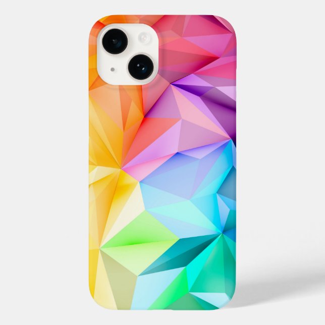 Apple iPhone 14 Case-Colourful Abstract Case-Mate iPhone Case (Back)