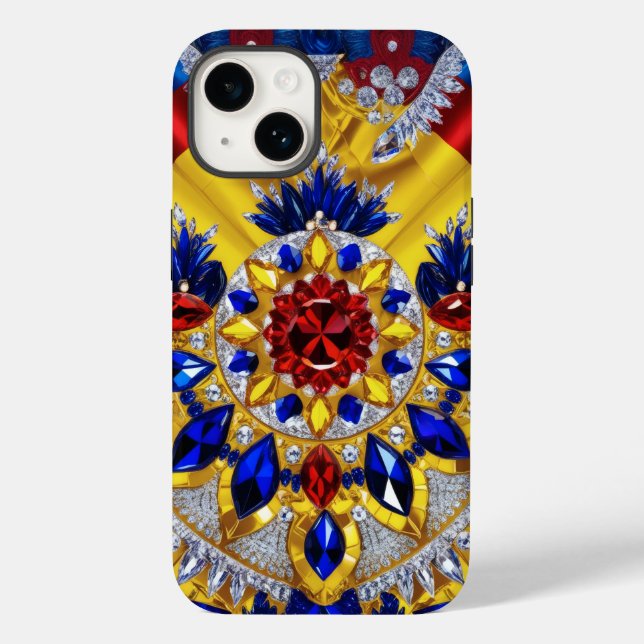 Apple iPhone 14 Case-Mate Romanian Colours Case (Back)