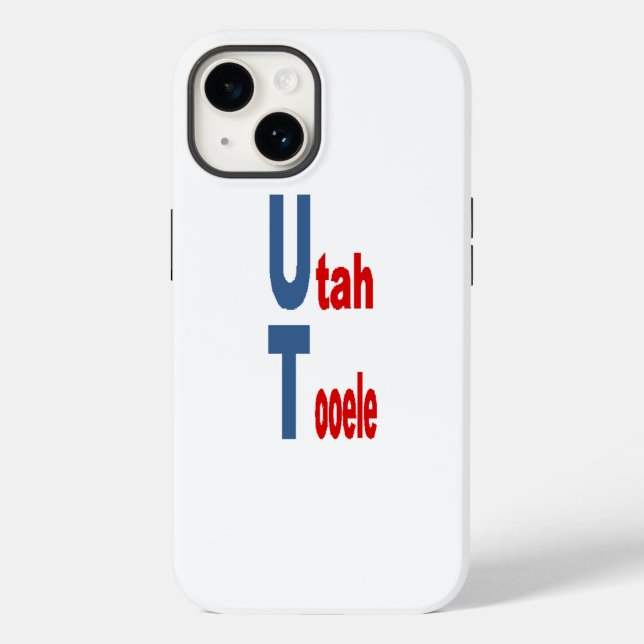 Apple iPhone 14 Case  UTAH  TOURISM (Back)
