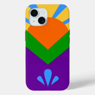 Apple iPhone 15 Case-Mate Manitou Springs flag Case