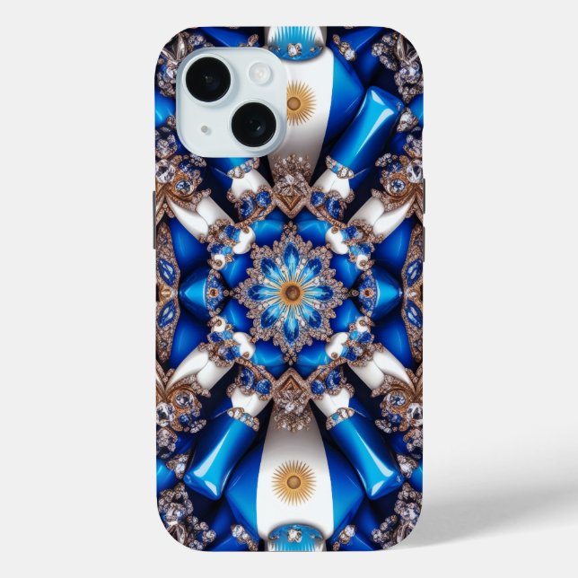 Apple iPhone 15 Case-Mate with Argentina Colours Case (Back)