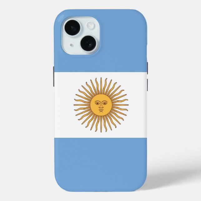 Apple iPhone 15 Case-Mate with Argentina flag Case (Back)