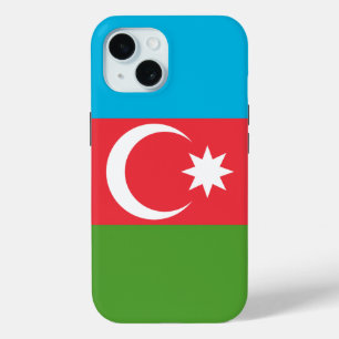 Apple iPhone 15 Case-Mate with Azerbaijan flag Case
