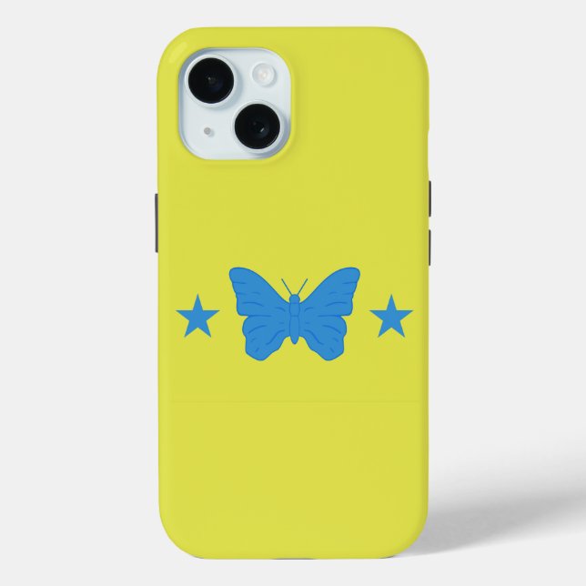 Apple iPhone 15 Case-Mate with Bady Bassitt flag Case (Back)