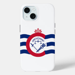 Apple iPhone 15 Case-Mate with Cincinnati flag Case