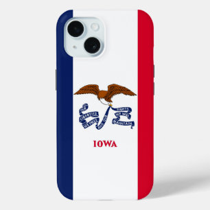 Apple iPhone 15 Case-Mate with Iowa flag Case