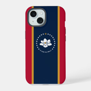 Apple iPhone 15 Case-Mate with Mississippi flag Case