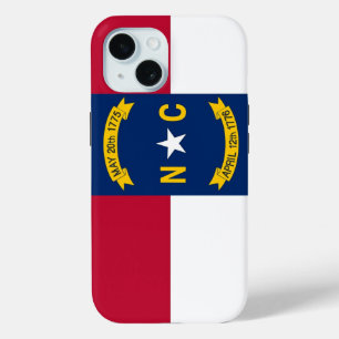 Apple iPhone 15 Case-Mate with North Carolina flag Case