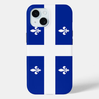 Apple iPhone 15 Case-Mate with Quebec flag Case