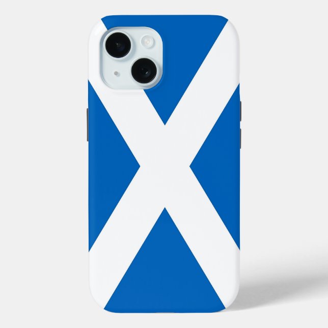 Apple iPhone 15 Case-Mate with Scotland flag Case (Back)