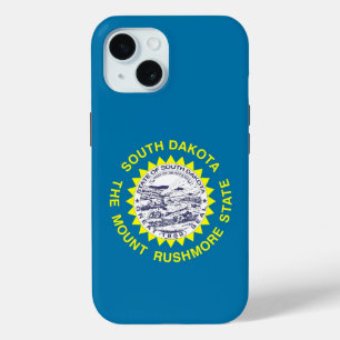 Apple iPhone 15 Case-Mate with South Dakota flag iPhone 15 Case