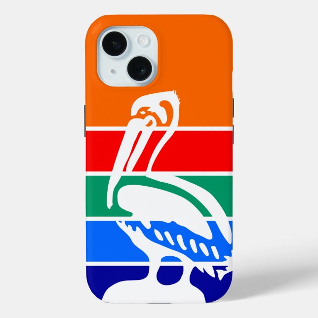 Apple iPhone 15 Case-Mate with St. Petersburg flag Case-Mate iPhone Case (Back)