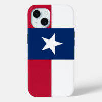 Apple iPhone 15 Case-Mate with Texas flag