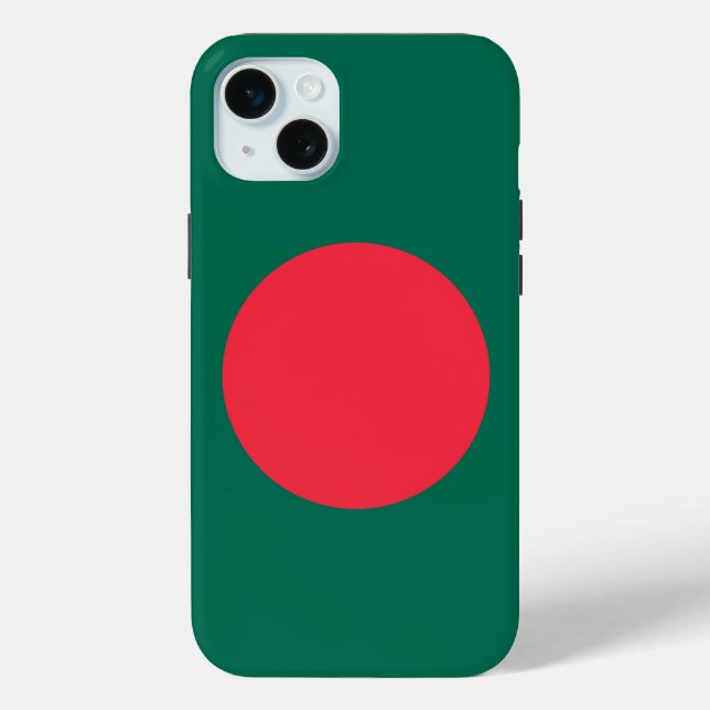 Apple iPhone 15 Plus Case, Bangladesh flag Case-Mate iPhone Case (Back)
