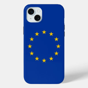 Apple iPhone 15 Plus Case, European Union flag Mini Case