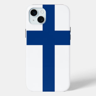 Apple iPhone 15 Plus Case, Finland flag Case