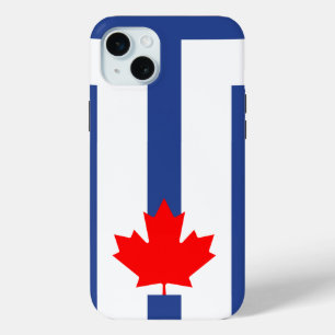 Apple iPhone 15 Plus Case, Toronto flag Mini Case