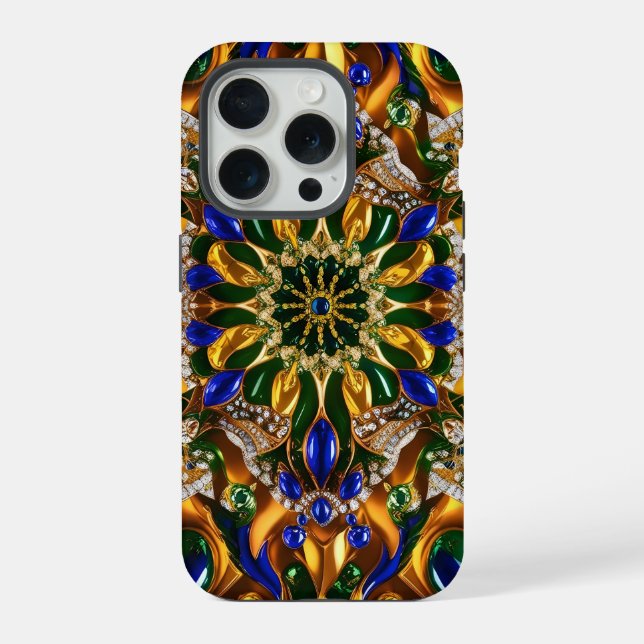 Apple iPhone 15 Pro Case-Mate, Brazil Colours Case (Back)