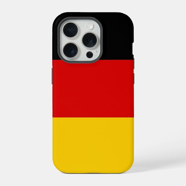 Apple iPhone 15 Pro Case-Mate, Germany flag Case (Back)