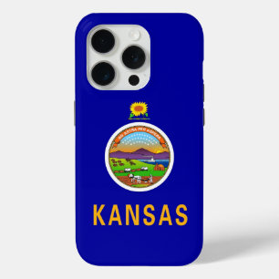 Apple iPhone 15 Pro Case-Mate Kansas flag Case