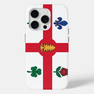 Apple iPhone 15 Pro Case-Mate, Montreal flag Case