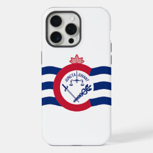 Apple iPhone 15 Pro Max Case, Cincinnati Flag Case