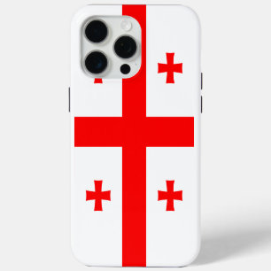 Apple iPhone 15 Pro Max Case, Georgia flag Case