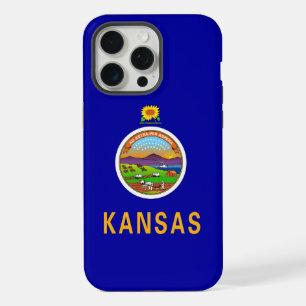 Apple iPhone 15 Pro Max Case, Kansas flag Case