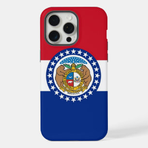 Apple iPhone 15 Pro Max Case, Missouri flag Case
