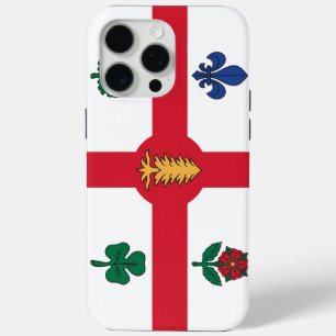 Apple iPhone 15 Pro Max Case, Montreal flag Case