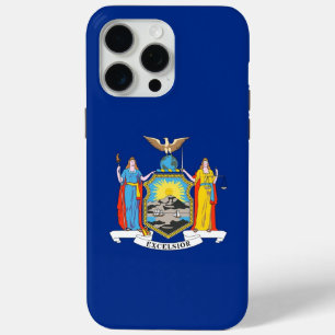Apple iPhone 15 Pro Max Case, New York State flag iPhone 15 Pro Max Case