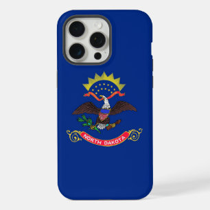 Apple iPhone 15 Pro Max Case, North Dakota Flag Case