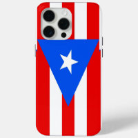 Apple iPhone 15 Pro Max Case, Puerto Rico Flag