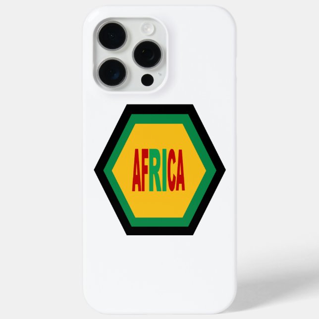 Apple iPhone 15 Pro Max Case SPORT  AFRICA  (Back)