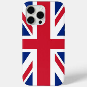 Apple iPhone 15 Pro Max Case, United Kingdom flag iPhone 15 Pro Max Case