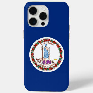 Apple iPhone 15 Pro Max, Virginia State flag Max Case