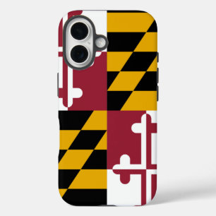 Apple iPhone 16 Case-Mate with Maryland flag iPhone 16 Case