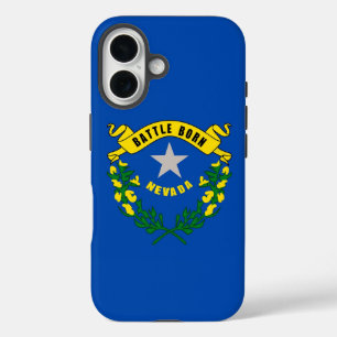 Apple iPhone 16 Case-Mate with Nevada flag Case