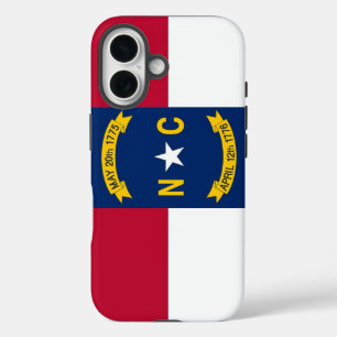 Apple iPhone 16 Case-Mate with North Carolina flag iPhone 16 Case