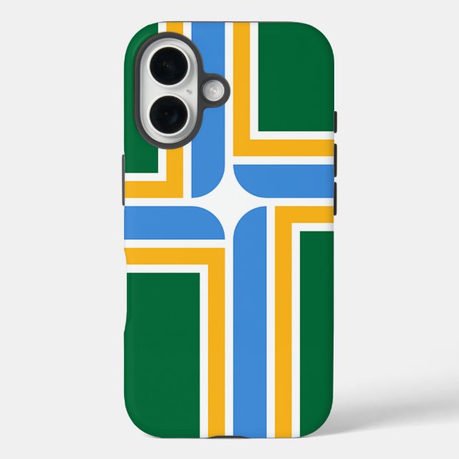 Apple iPhone 16 Case-Mate with Portland flag Case (Back)