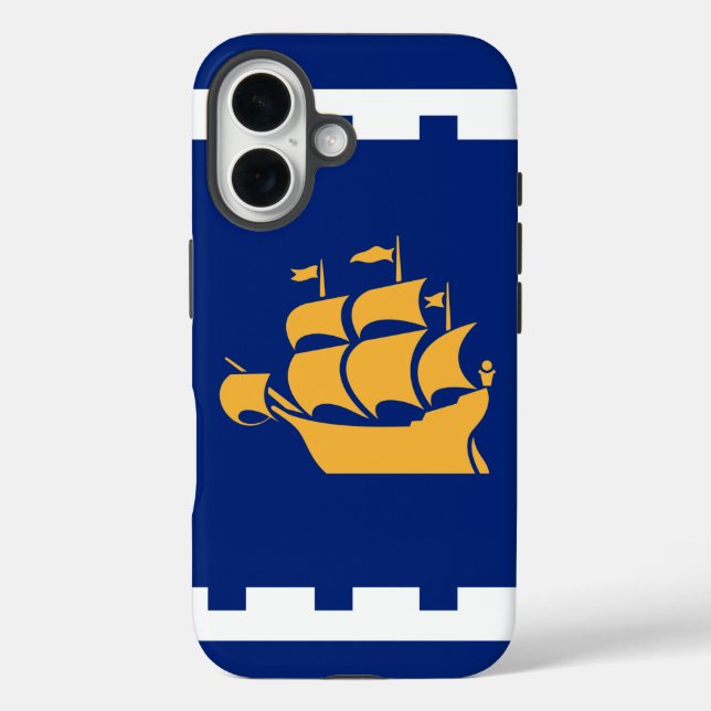 Apple iPhone 16 Case-Mate with Quebec City Case (Back)