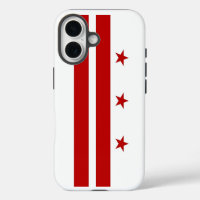 Apple iPhone 16 Case, Washington DC flag