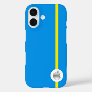 Apple iPhone 16 Cover blue