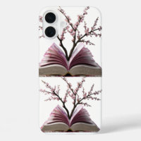 Apple iPhone 16 Plus Case – Cherry Blossom Book