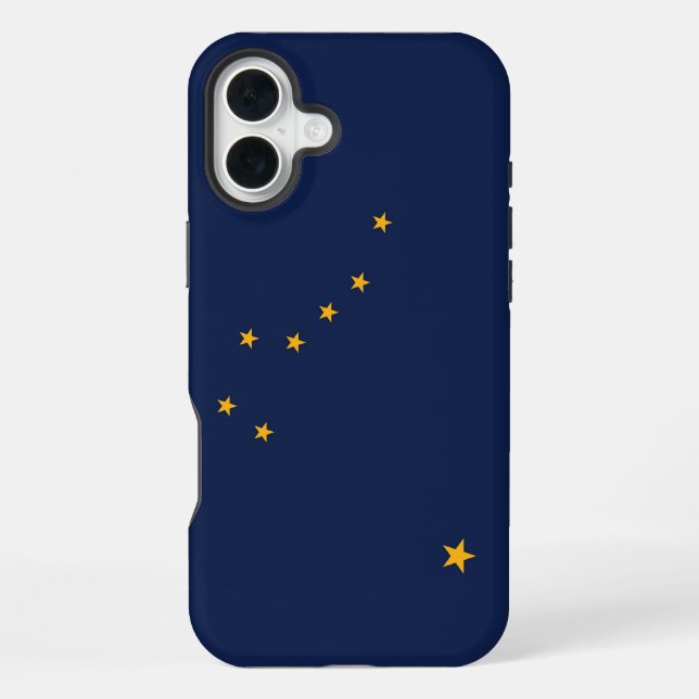 Apple iPhone 16 Plus Case-Mate, Alaska flag Case (Back)