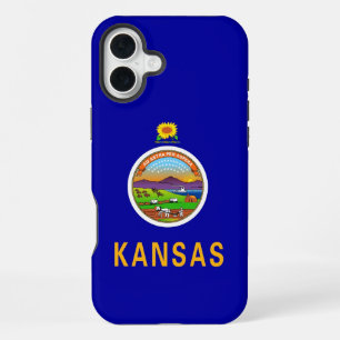 Apple iPhone 16 Plus Case-Mate Kansas flag Case