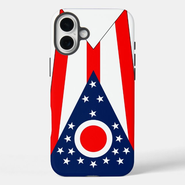 Apple iPhone 16 Plus Case-Mate Ohio flag Case (Back)