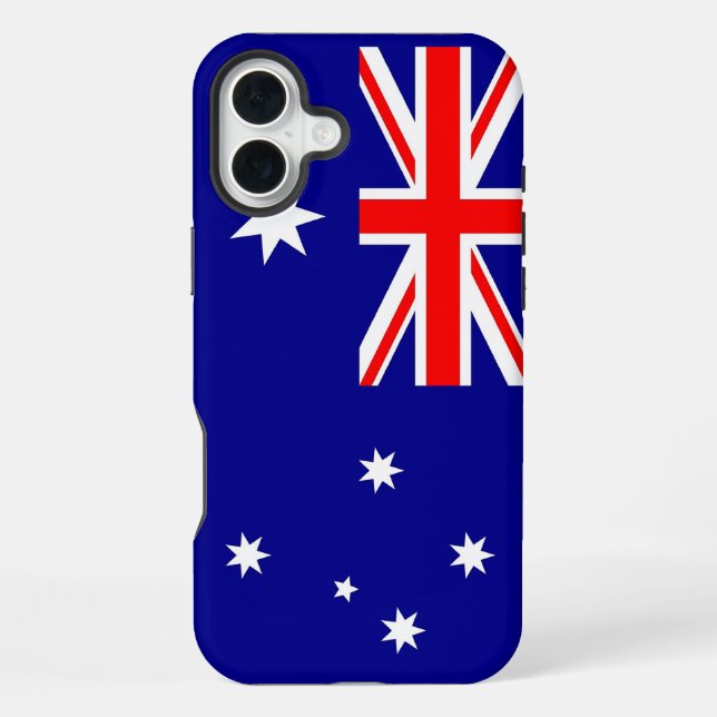 Apple iPhone 16 Plus Mate, Australia flag Case (Back)