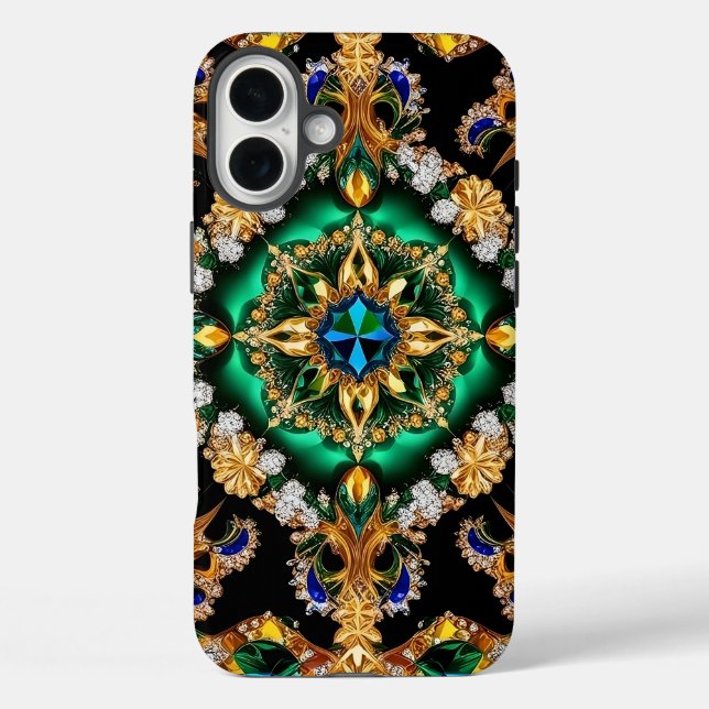 Apple iPhone 16 Plus Mate, Brazil Colours Case-Mate iPhone Case (Back)